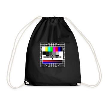 silence de mort - Sac de sport léger - noir - Devant