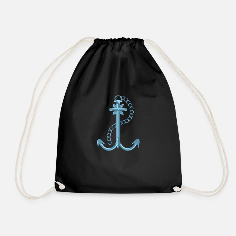 ancre - Sac de sport léger - noir