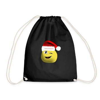 Joyeux noel - Sac de sport léger - noir - Devant