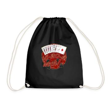 18-20-2 wech Rockabilly Skat - Sac de sport léger - noir - Devant
