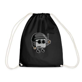 Léon touchpad - Sac de sport léger - noir - Devant