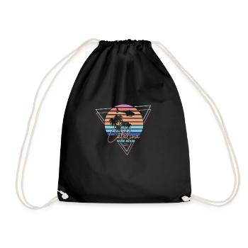 Catalina Wine Mixer - Drawstring Bag - black - Front