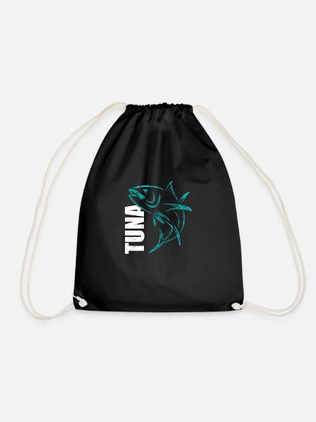 Thon pêche - Sac de sport léger - noir