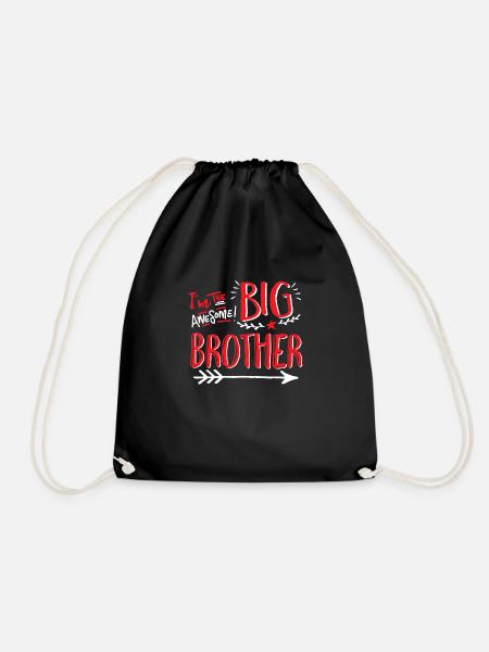 Big Brothers T-Shirt - Turnbeutel - Schwarz