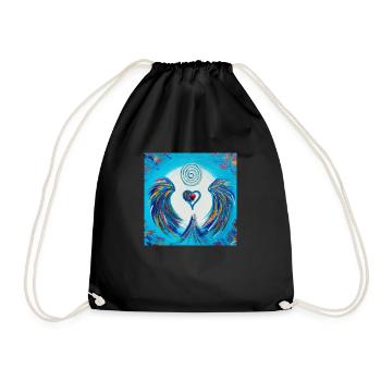 Cœur de l’inspiration - Sac de sport léger - noir - Devant