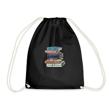 Livres / Light, Dreams & Love - Sac de sport léger - noir - Devant