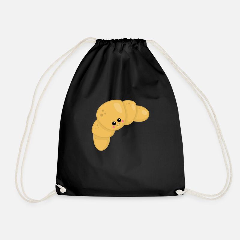 croissant - Sac de sport léger - noir