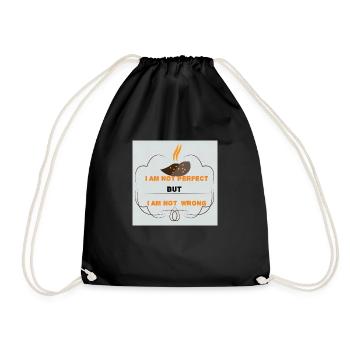 Pas parfait - Sac de sport léger - noir - Devant