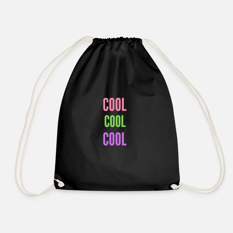 COOL COOL COOL - Turnbeutel - Schwarz
