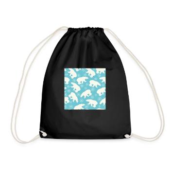 Icebear - Drawstring Bag - black - Front