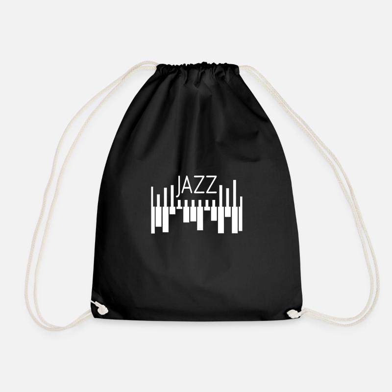Jazz Piano - Sac de sport léger - noir