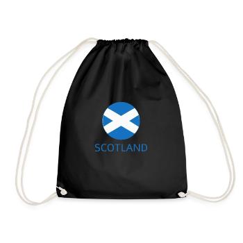 Schottland - Turnbeutel - Schwarz - Vorne