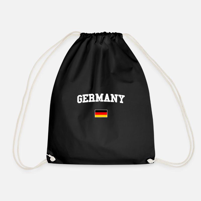DEUTSCHLAND - Turnbeutel - Schwarz
