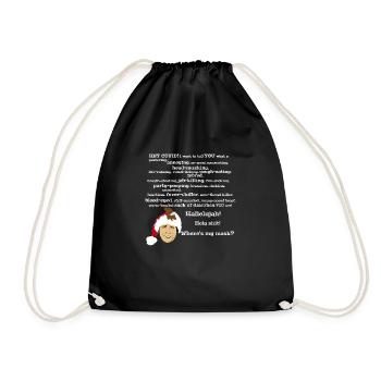 Clark Griswold Coronavirus Rant - Turnbeutel - Schwarz - Vorne