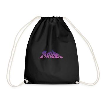 Idée cadeau de grimpeur Tibet Yak - Sac de sport léger - noir - Devant