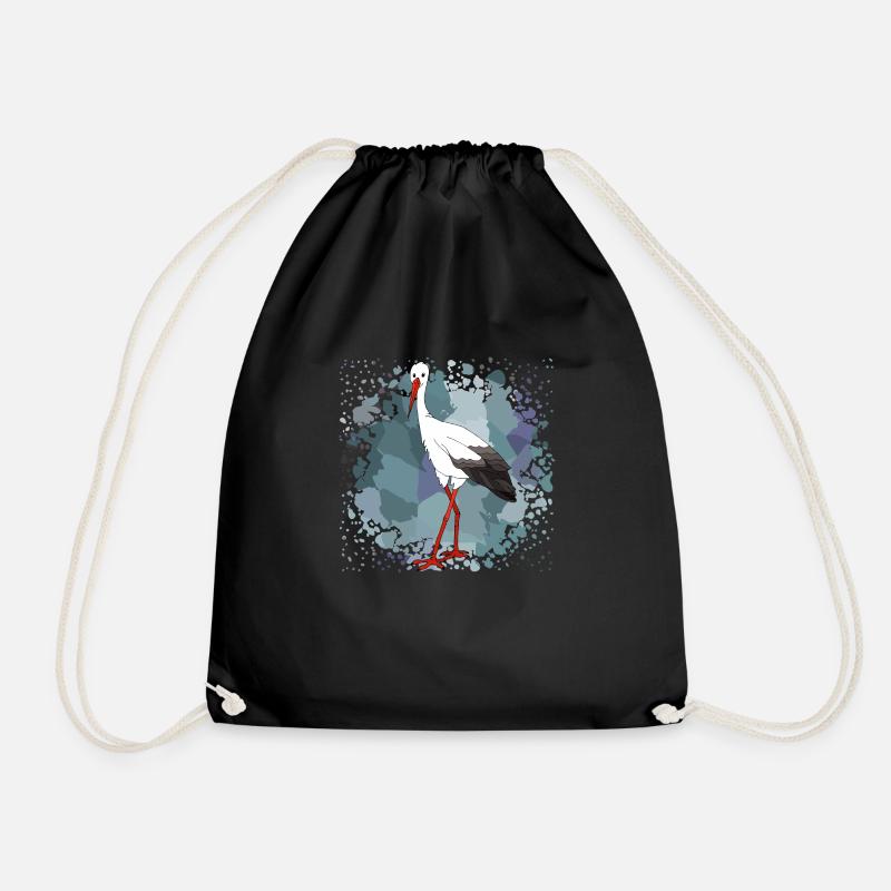 Cigogne - Sac de sport léger - noir