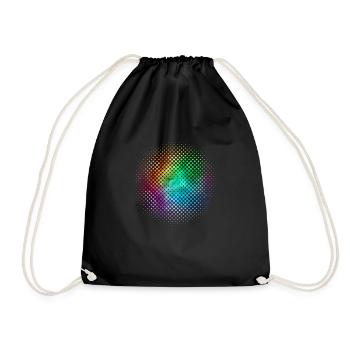 rave - Drawstring Bag - black - Front