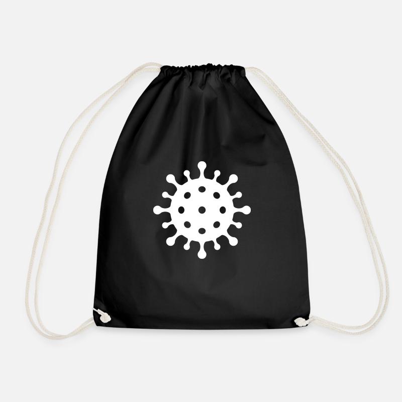 Corona Virus - Sac de sport léger - noir