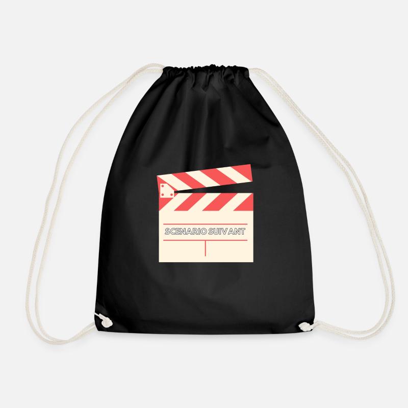 Film - Cinema - Drawstring Bag - black