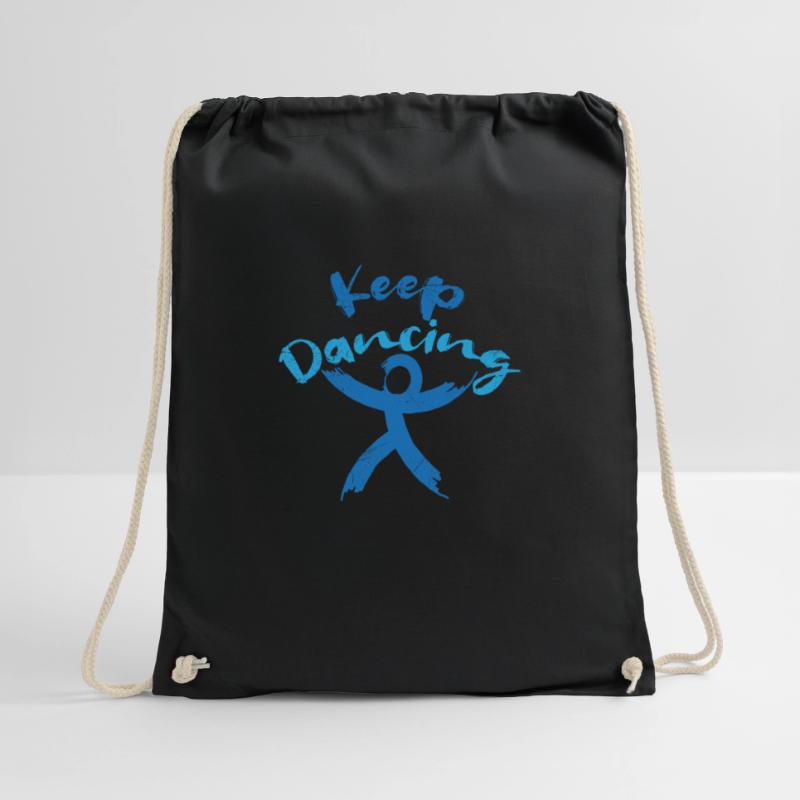 Dancing Keep Dancing Dance Lover Gift Idea Drawstring Bag