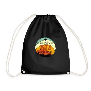 Vintage 1973 Limited - Sac de sport léger - noir - Devant