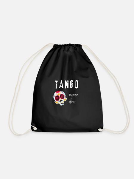 Tango never dies - Turnbeutel - Schwarz