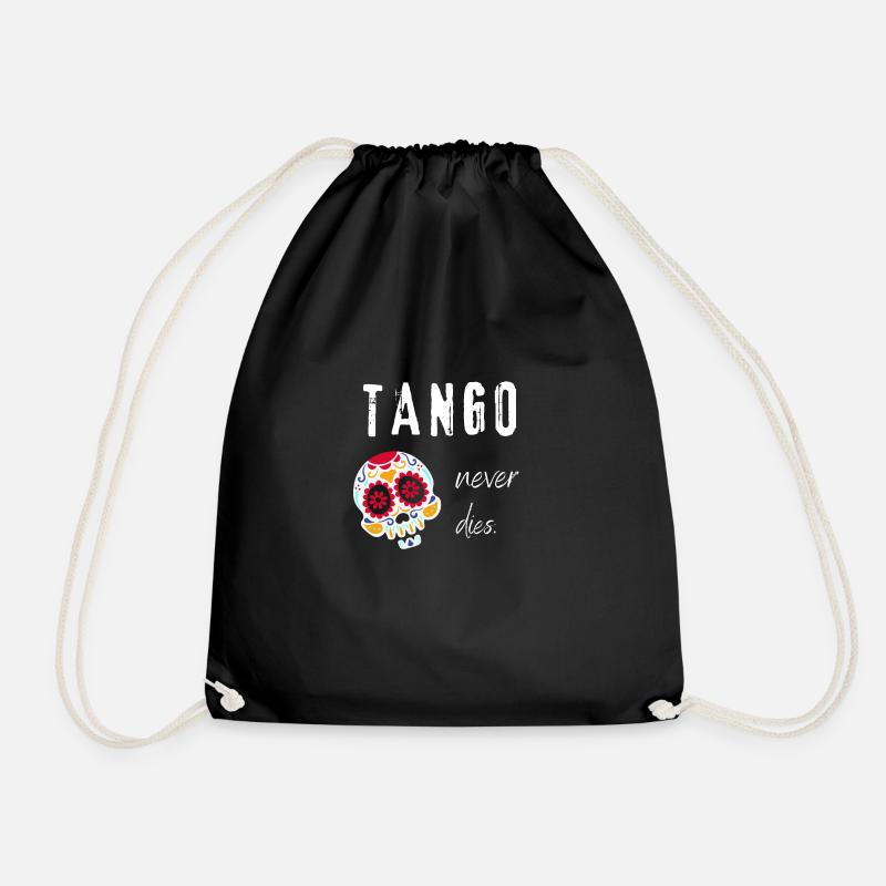 Tango never dies - Turnbeutel - Schwarz