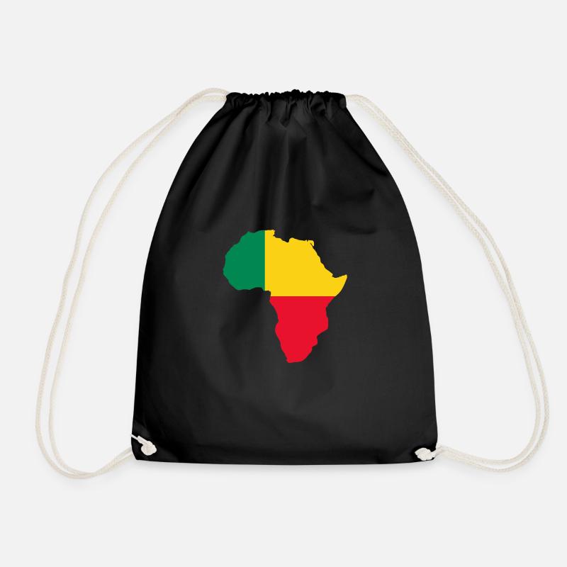 Drapeau du Bénin - Sac de sport léger - noir