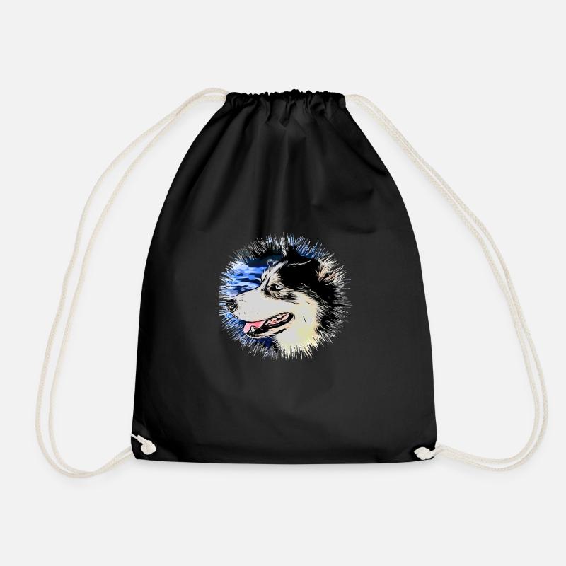 Husky - Turnbeutel - Schwarz