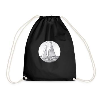 Voile - Sac de sport léger - noir - Devant