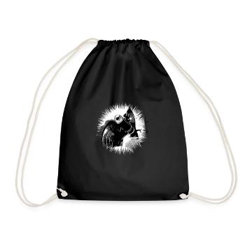 Moto - Sac de sport léger - noir - Devant