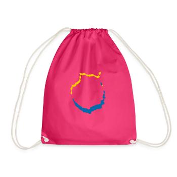 Grandes îles Canaries - Sac de sport léger - fuchsia - Devant