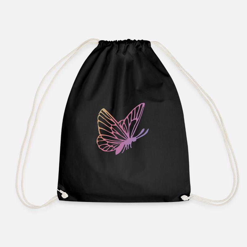 butterfly - Sac de sport léger - noir
