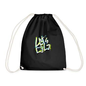 lets go V3. - Sac de sport léger - noir - Devant
