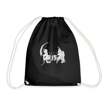 Tueur de démons - Sac de sport léger - noir - Devant