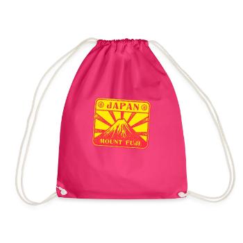 Voyage au Japon - Sac de sport léger - fuchsia - Devant