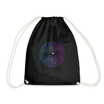 L’œil de l’univers - Sac de sport léger - noir - Devant