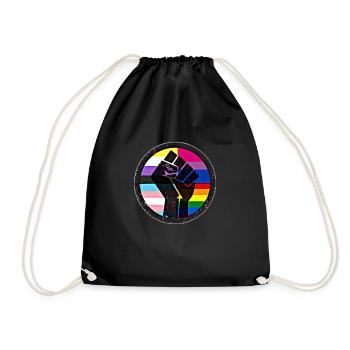 Pride - Turnbeutel - Schwarz - Vorne