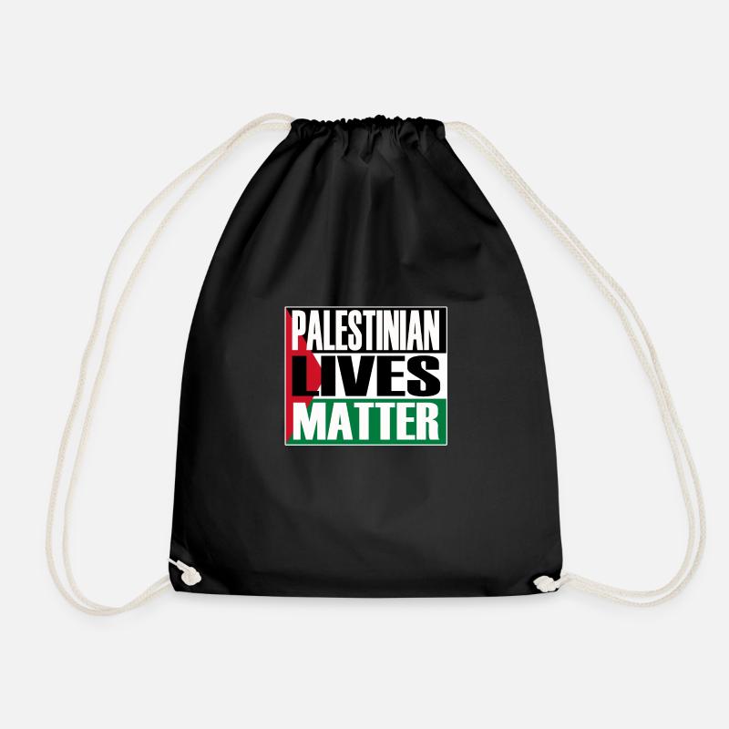 Palestinian Lives Matter - Turnbeutel - Schwarz