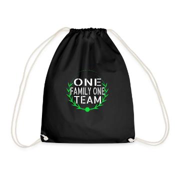 gift idea mom adopt travel christmas greeting - Sac de sport léger - noir - Devant