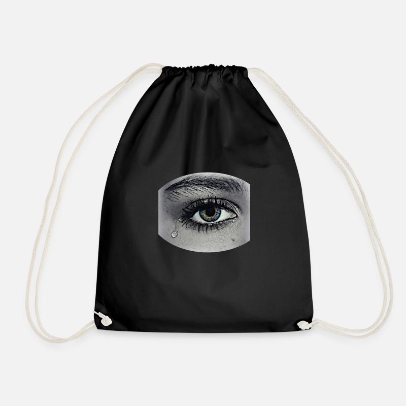 Tristesse amour larmes larmes nostalgie - Sac de sport léger - noir