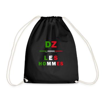 Algerie les hommes - Sac de sport léger - noir - Devant
