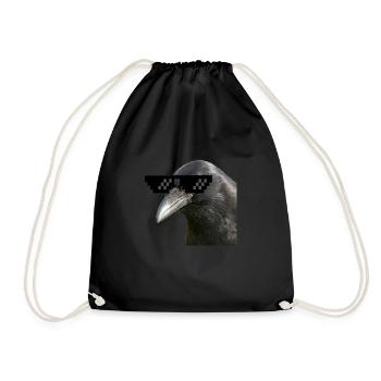LilCrow - Sac de sport léger - noir - Devant