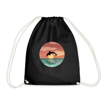 T-shirt Delphine - Sac de sport léger - noir - Devant
