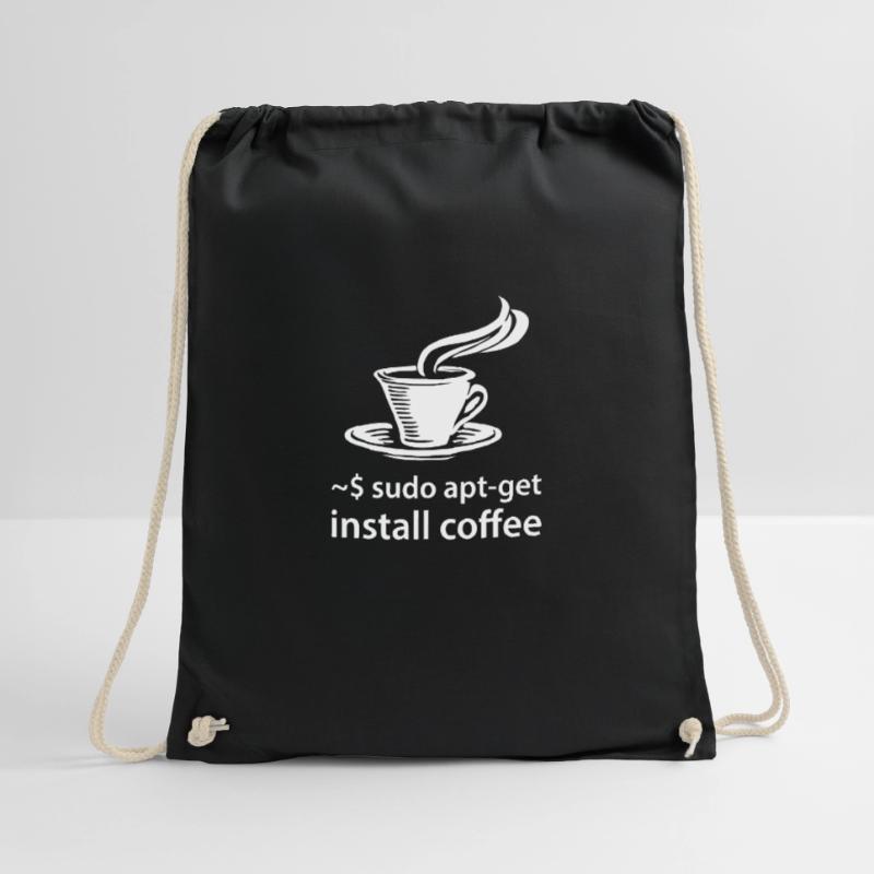 sudo apt-get install coffee - IT Coder Linux Sac de sport léger