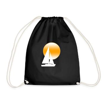 Voile - Sac de sport léger - noir - Devant