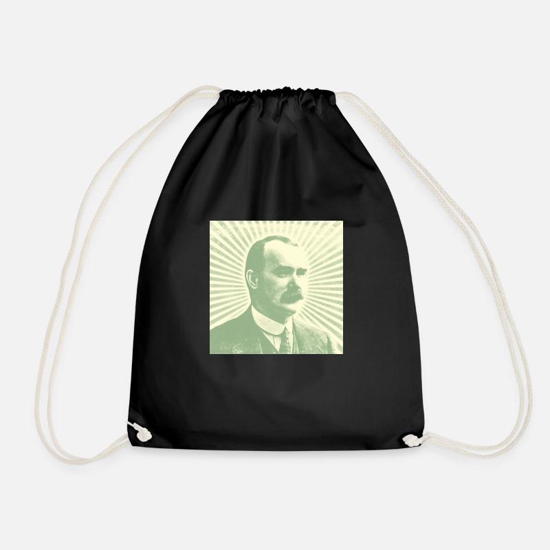 James Connolly - Drawstring Bag - black