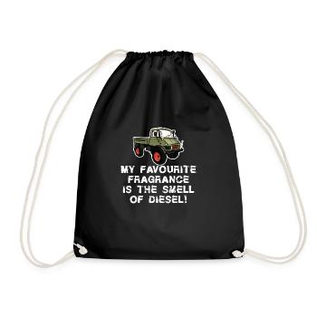 Ma fragrace préférée - Diesel - Unimog - Oldtimer - Sac de sport léger - noir - Devant