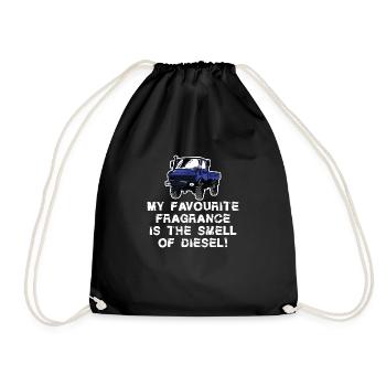 Ma fragrace préférée - Diesel - Unimog - Oldtimer - Sac de sport léger - noir - Devant