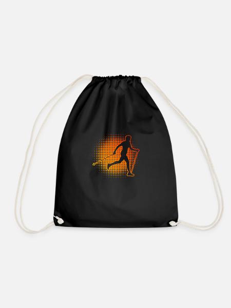 Walking Nordic Walking Damen Walken Nordic Walker - Turnbeutel - Schwarz